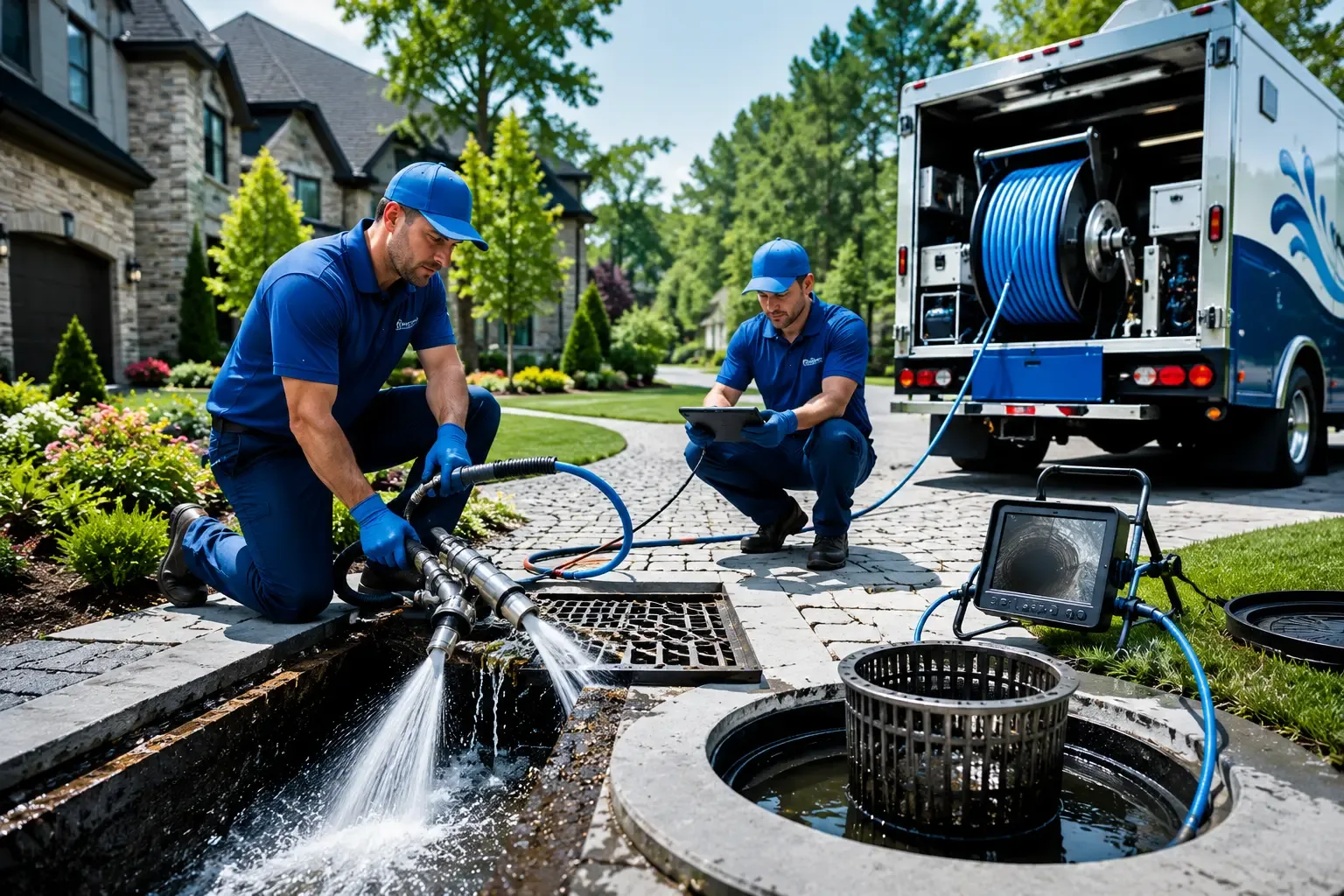 Local outdoor drain cleaning professionals in Energy, IL
