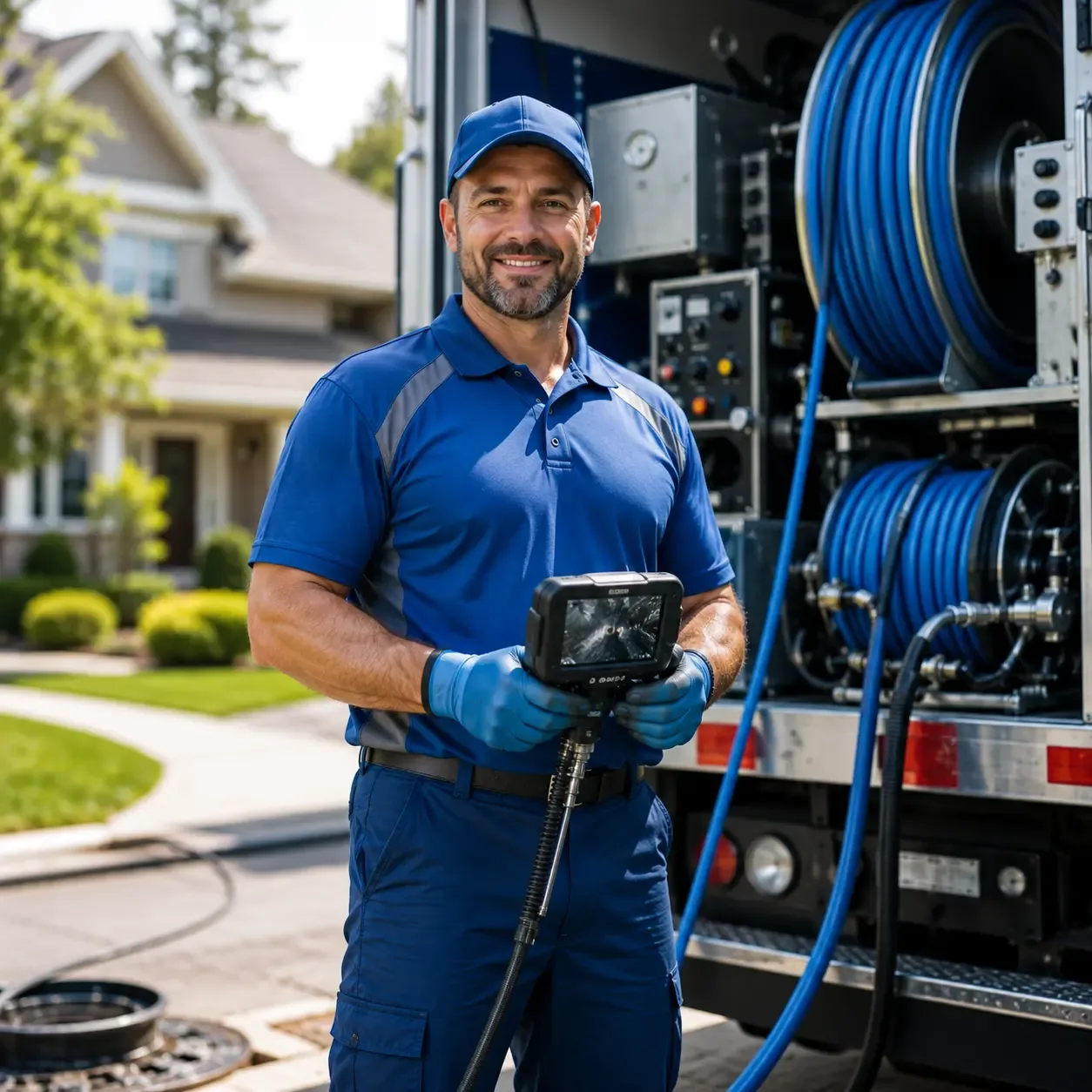 Local outdoor drain cleaning specialists in Energy, IL